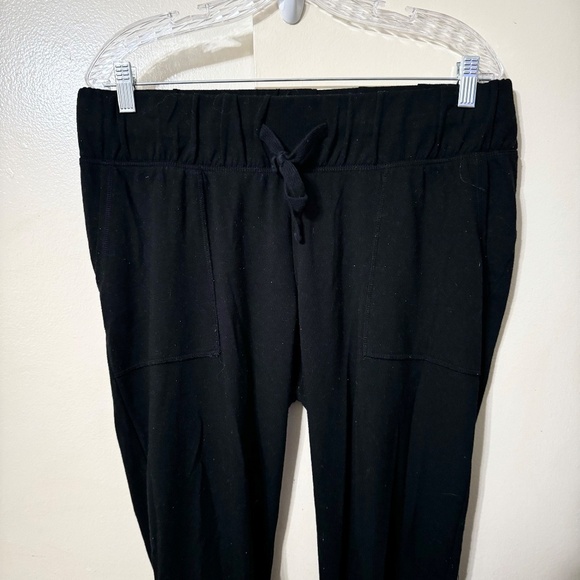 Isabel by Ingrid & Isabel Joggers Womens Medium Black Maternity Lounge Comfy - Picture 2 of 6